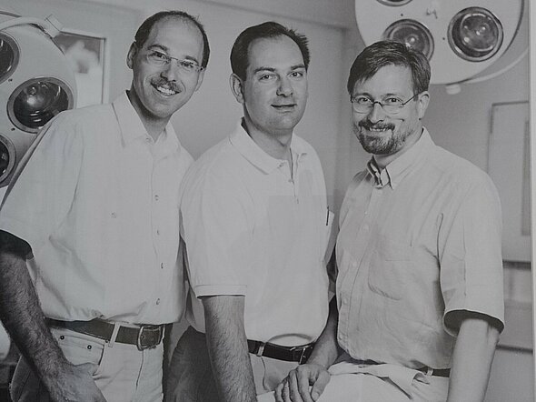 1997 - 2004: Dr. Martin Kessler, Dr. Hans-Ulrich Kosfeld und Dr. Markus Tassani-Prell